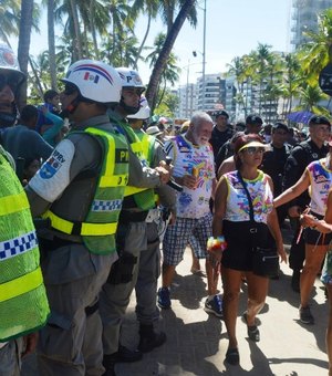 Segurança Pública garante reforço policial durante prévias carnavalescas de Maceió