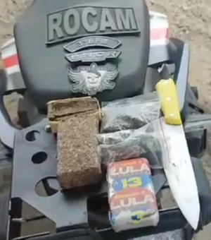 Homem tentar fugir de abordagem, mas é preso com maconha em Arapiraca