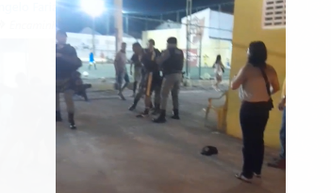 [Vídeo] Ex-jogador Zé Carlos é preso na Chã da Jaqueira por não pagar pensão alimentícia