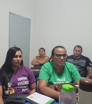 Sinteal se reúne com gestores de Estrela de Alagoas para discutir pautas da categoria