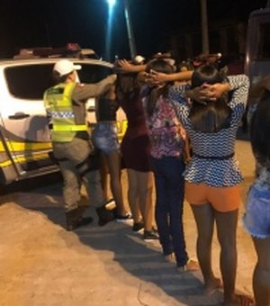 BPRv apreende 14 veículos durante Festa da Juventude, em Santana do Ipanema