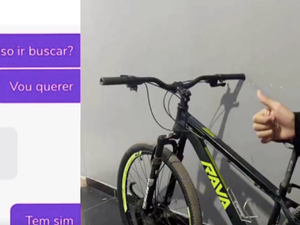 Jovem compra em site a própria bicicleta roubada; entenda