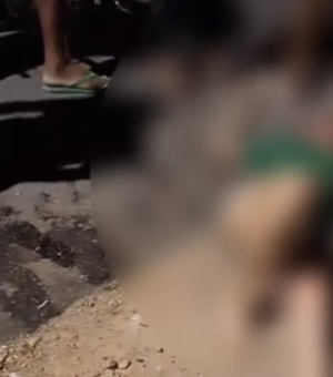 Mulher fica ferida após acidente com motocicleta no bairro Guaribas, em Arapiraca