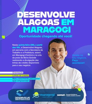 Maragogi recebe ação da Desenvolve Alagoas com oferta de crédito e orientação para empreendedores