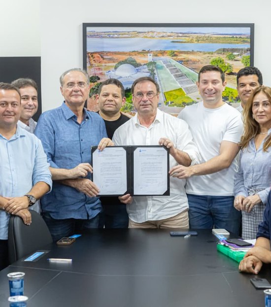 Luciano Barbosa confirma Renan Calheiros e Arthur Lira como seus senadores