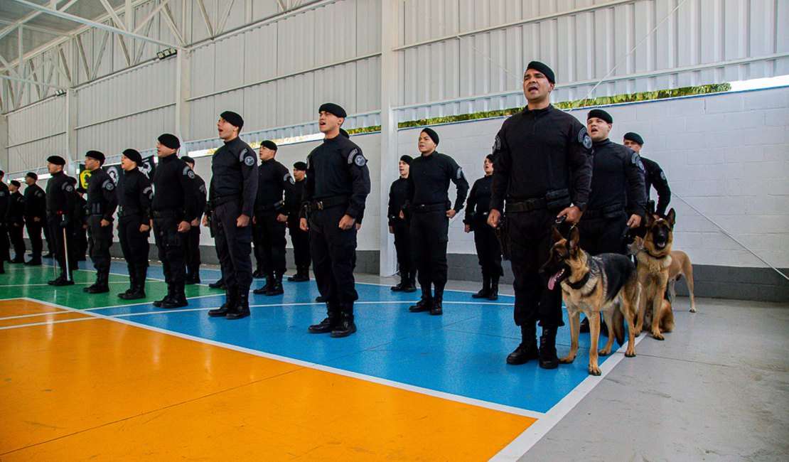 PM comemora um ano de criação da Companhia de Policiamento de Choque