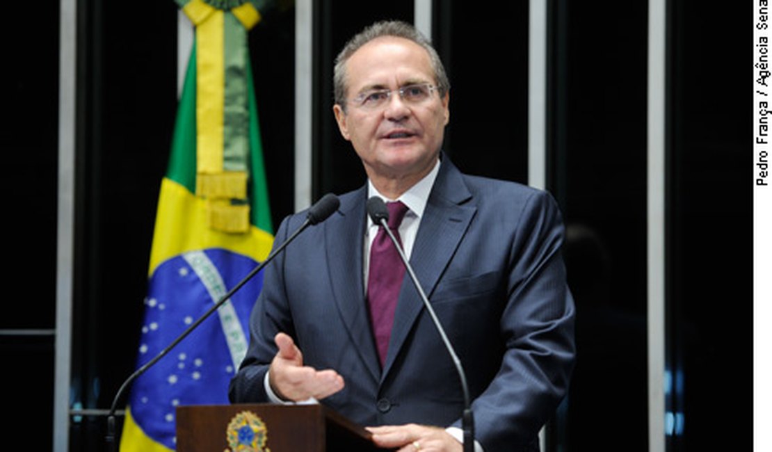 Renan anuncia economia de R$ 262 milhões com gastos do Senado
