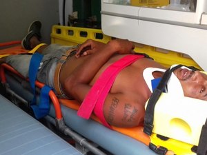 Motociclista fica ferido em acidente na AL-220