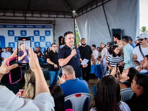 Governador e prefeita de Porto Calvo inauguram pista de acesso ao Caxangá