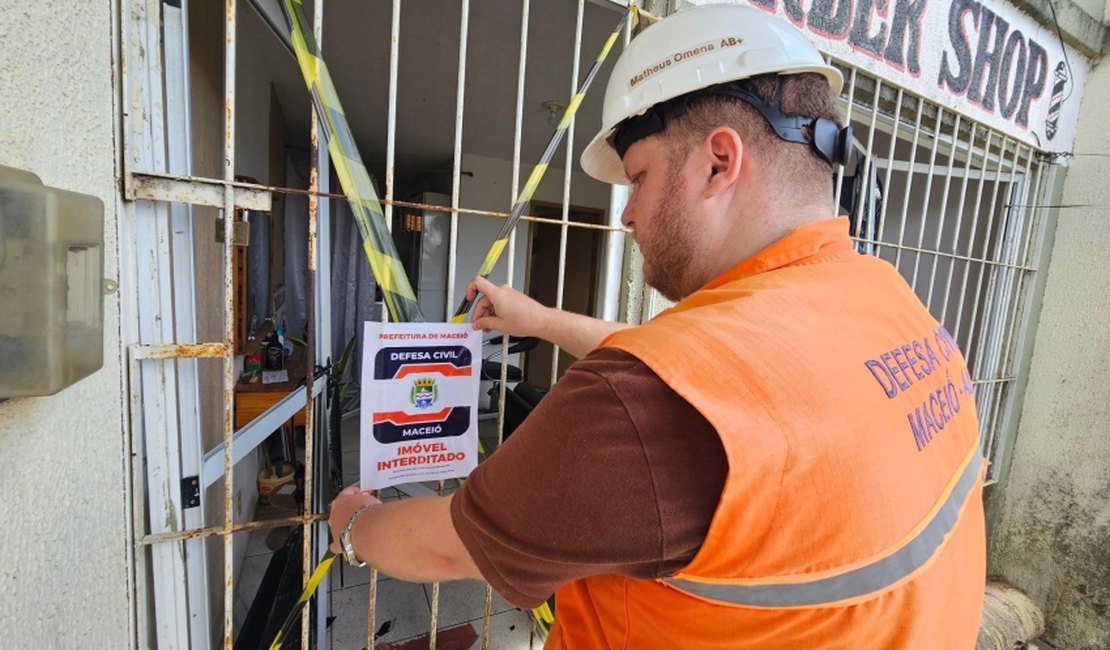 Defesa Civil de Maceió atua em áreas de risco e ampara famílias vulneráveis