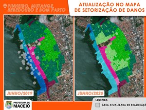 Pinheiro e adjacências: Mapa de Setorização amplia área de realocação