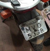 Polícia prende suspeito de roubar motos e clonar placas em  Lagoa da Canoa 