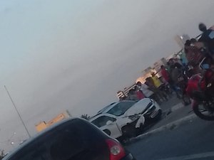 Acidente é registrado na Avenida Assis Chateaubriand