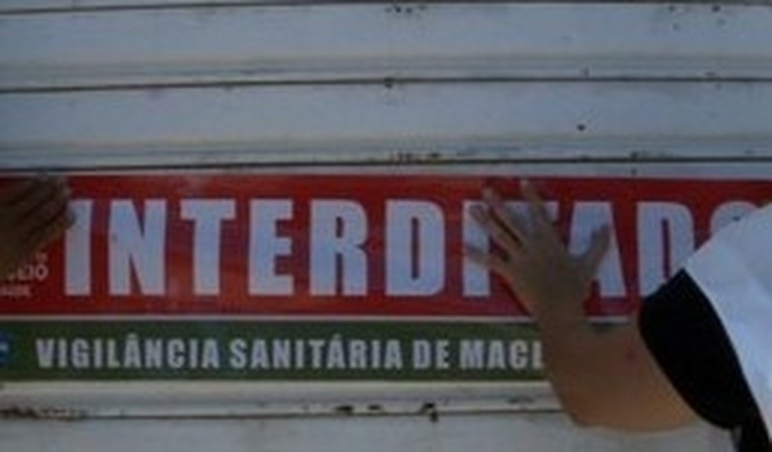 Restaurante é interditado pela Vigilância que aponta más condições sanitárias para o funcionamento