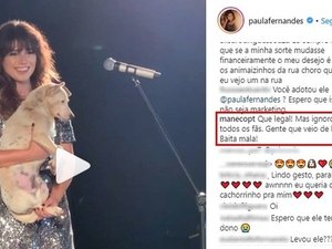 Paula Fernandes é xingada por prefeito de Taquari: ‘Baita mala’