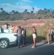Polícia intercepta carro na BR-101 e prende dupla armada com drogas em São Miguel dos Campos