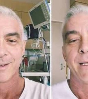 Em luta contra câncer, Alexandre Correa é internado: 'Passei mal'