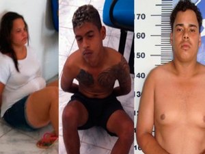 Três pessoas são presas por tráfico em Maceió