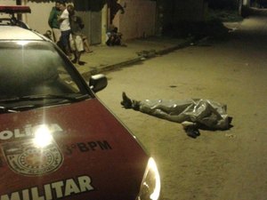 Homem é morto com vários disparos de arma de fogo em Arapiraca