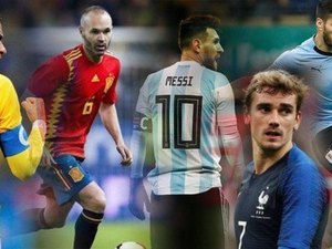 Amistosos pré-Copa marcam o início da semana das seleções