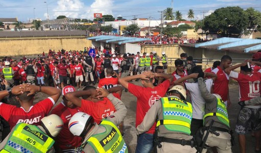 Mais de 250 policiais farão a segurança do clássico CRB e CSA