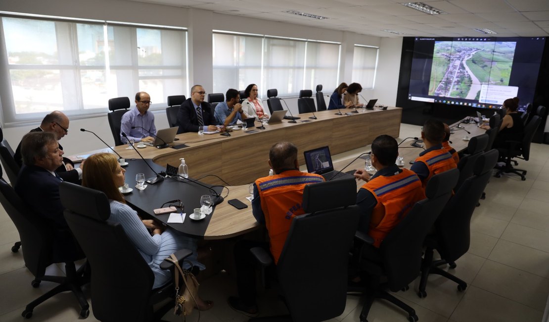 MPAL, UFAL e Defesa Civil dialogam sobre projeto de prevenção ao transbordamento do Mundaú