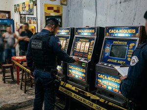 Bar é alvo de ação policial por exploração de jogos de azar na zona rural de Arapiraca