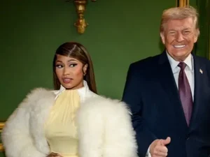 Nicki Minaj se declara ‘fã número um’ de Donald Trump em evento na capital americana