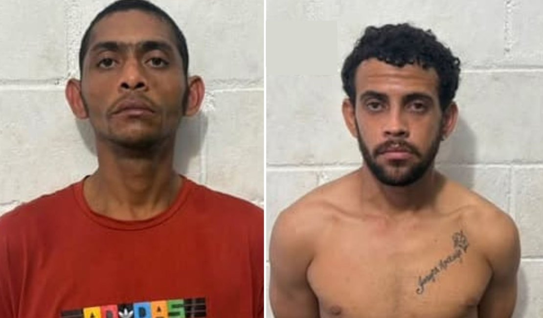 Suspeitos de arrombamentos são presos em Maceió; prejuízo chega a R$ 30 mil