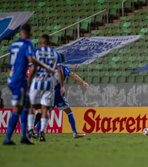 CSA sai na frente, mas fica no empate contra o Cruzeiro