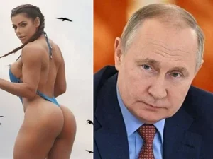 Ex-Miss Bumbum relembra investida de Vladimir Putin em visita à Rússia