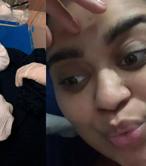 Alagoana e ex-BBB, Rízia Cerqueira mostra foto do primeiro filho