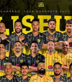 Esportistas de Girau vencem competição da Copa Nordeste de Fut7 em Maceió