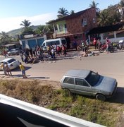 Acidente deixa homem ferido na AL 465 em Porto Calvo