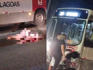 Motociclista morre após colisão com ônibus na Avenida Menino Marcelo, em Maceió