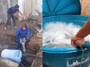 Obras de reparos para reabastecimento de água em Junqueiro avançam