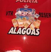 Jovem é preso acusado de tráfico de drogas no município de Joaquim Gomes