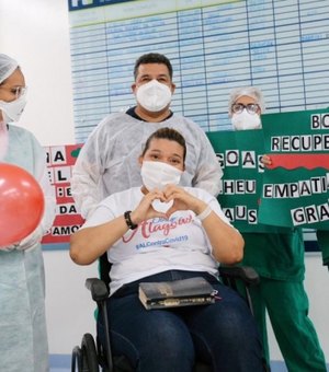 Dez pacientes manauaras receberam alta dos hospitais Metropolitano e da Mulher