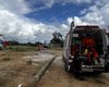 Vítimas de acidente são resgatadas por helicópteros na Barra de Santo Antônio