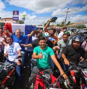 Renan Filho em Estrela de Alagoas: 'Encontrei as ruas tomadas pelo povo'