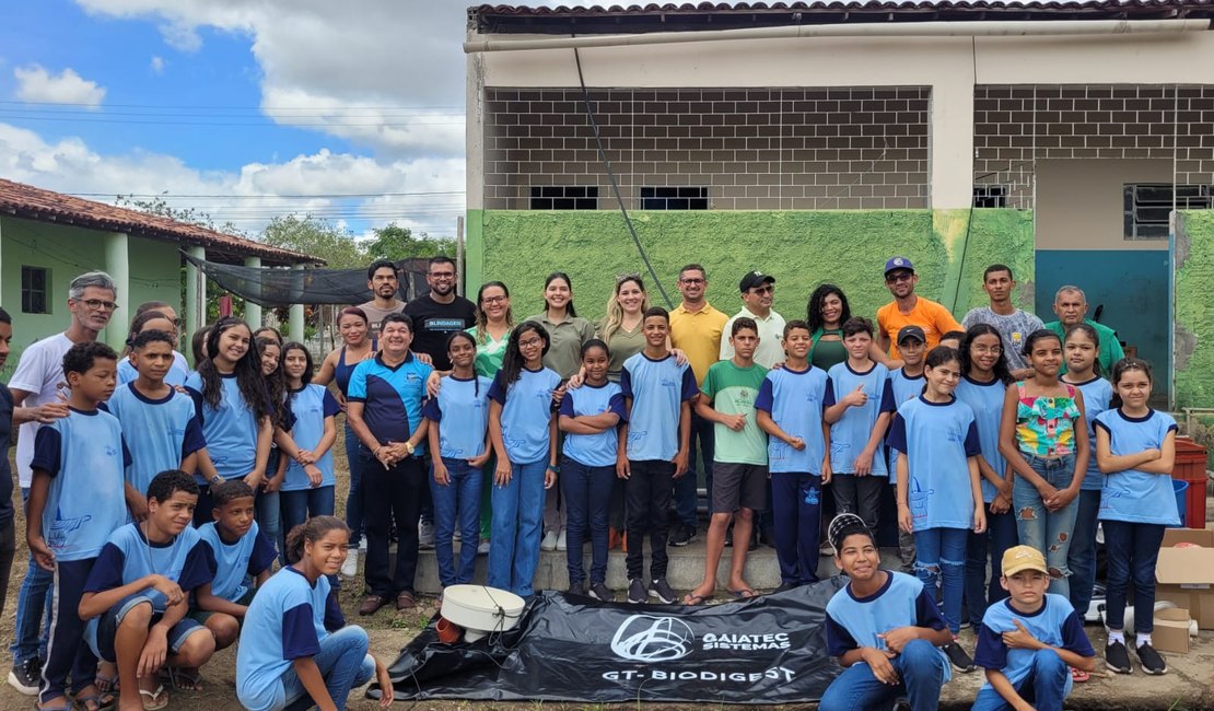 Consórcio Intermunicipal conclui instalação dos dez primeiros biodigestores em escolas municipais do Agreste