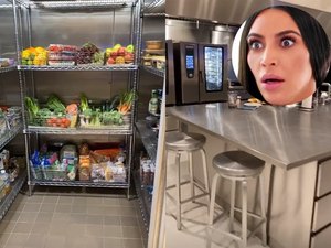 Kim Kardashian deixa internautas chocados ao ostentar geladeiras