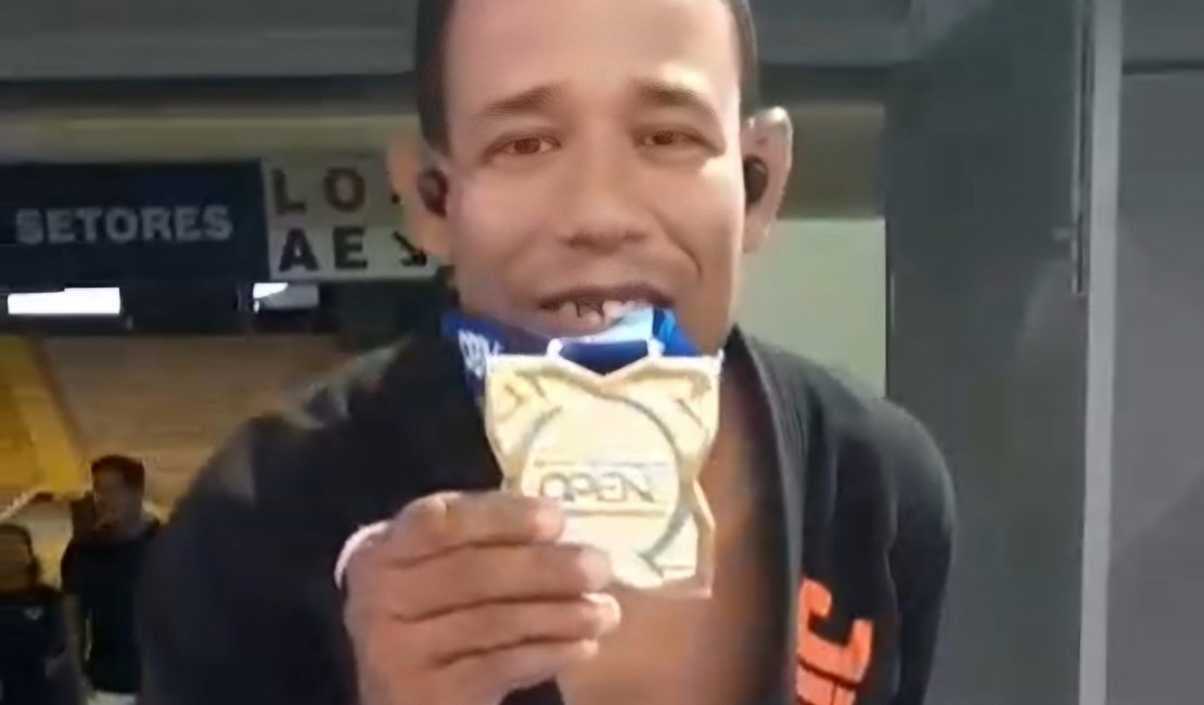 Alexandre Negrão conquista ouro no Fortaleza International Open de Jiu-Jitsu