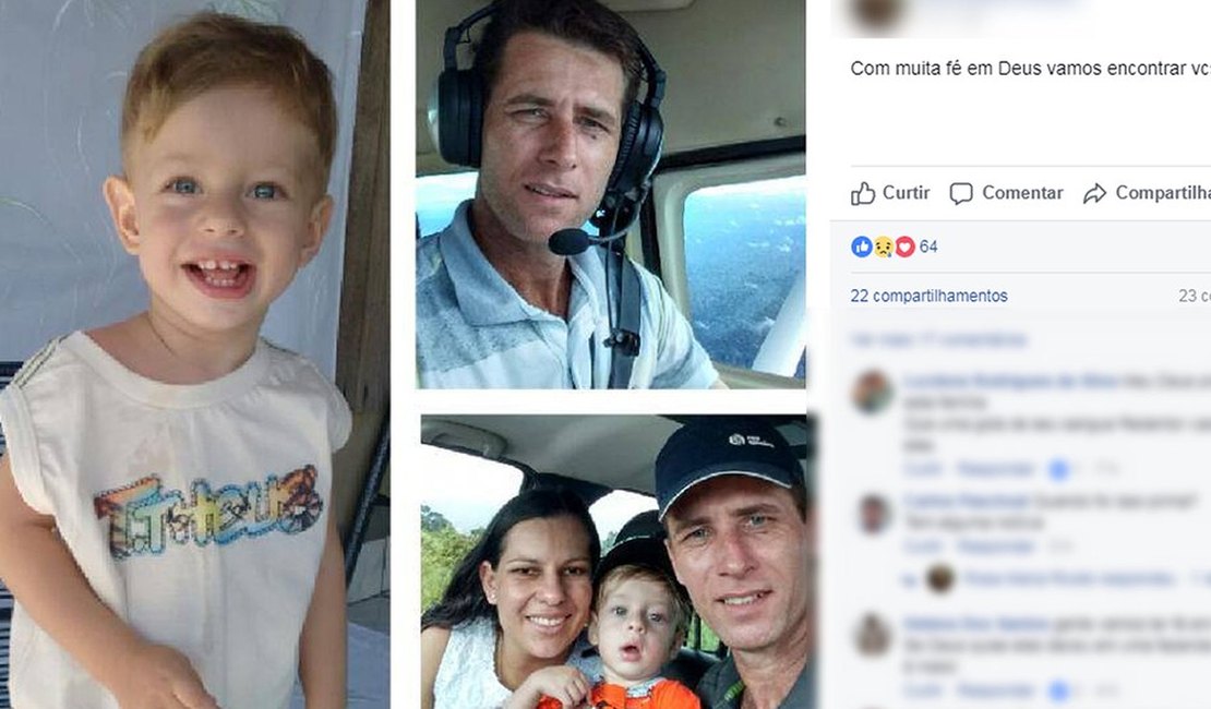 Família é encontrada morta junto com destroços de avião que caiu em mata de MT, diz FAB