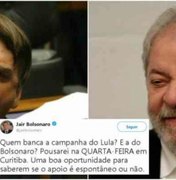 Bolsonaro desafia Lula para ver quem leva mais gente hoje às ruas de Curitiba