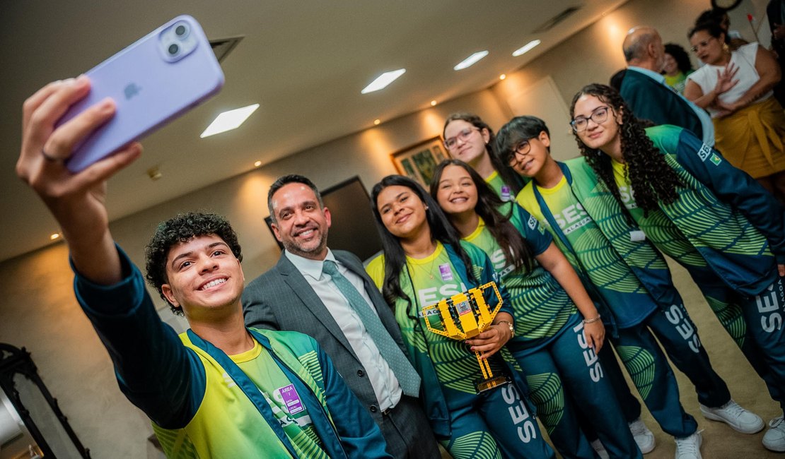 Governador concederá Medalha Marechal Deodoro da Fonseca aos alunos campeões mundiais de robótica