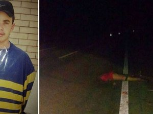 Jovem morre após ser atropelado por caminhão em Inhapi