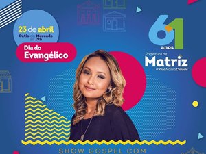 Cantora Bruna Karla se apresenta nesta terça-feira em Matriz de Camaragibe