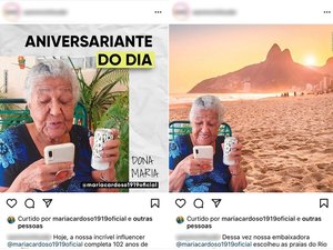 Idosa que viralizou por entregar currículo teve a vida transformada com trabalho de influencer