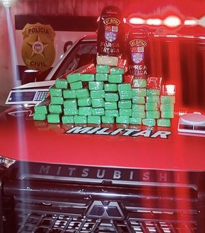 PM apreende 23 armas de fogo e quase 50 kg de drogas na última semana em Alagoas